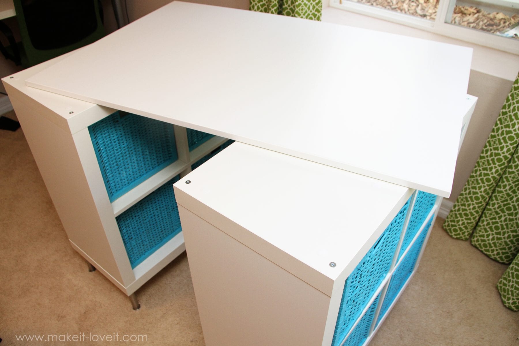 Ikea counter height craft table : r/ikeahacks