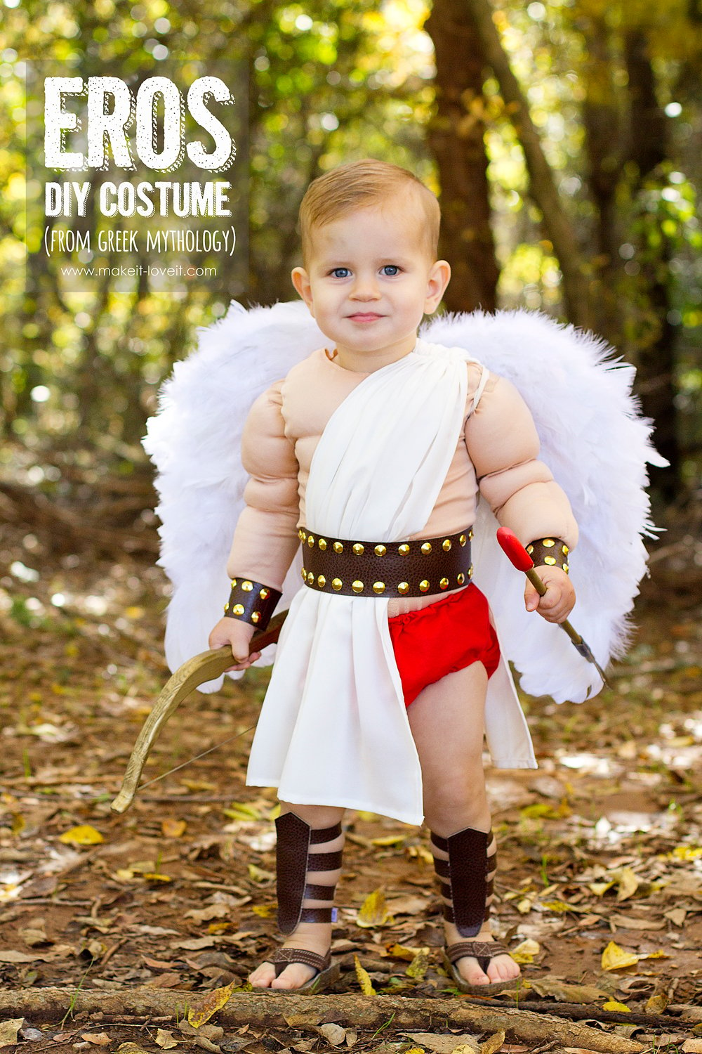 DIY Greek God Costume EROS Make It Love It