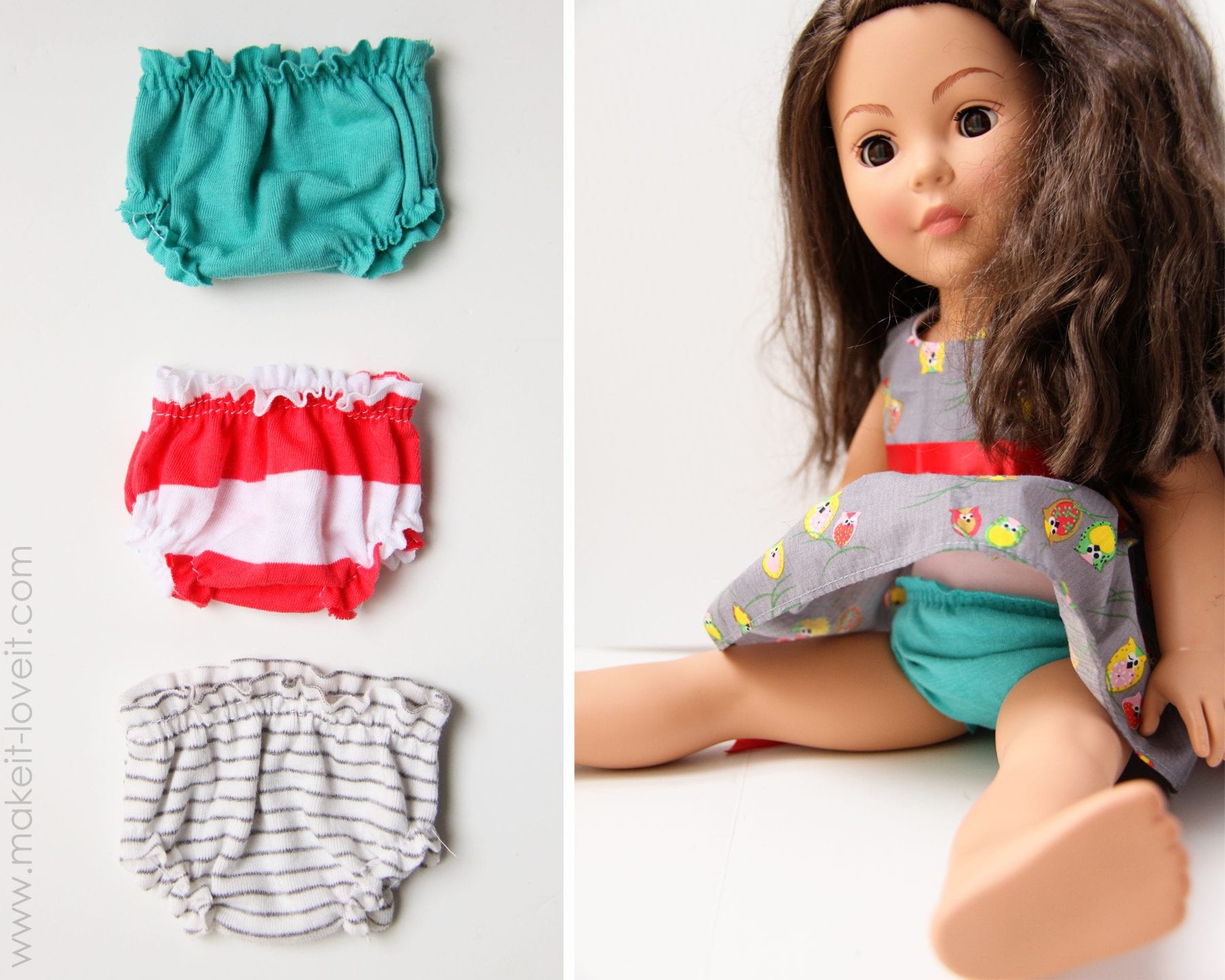 DOLL UNDERWEAR CLOTHES Costume Doll Panties for 8 inch Baby Doll