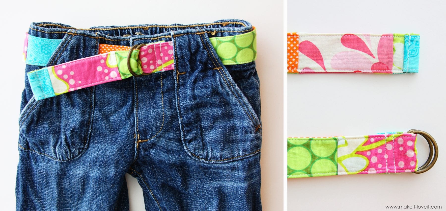 Kids Fabric Belt 