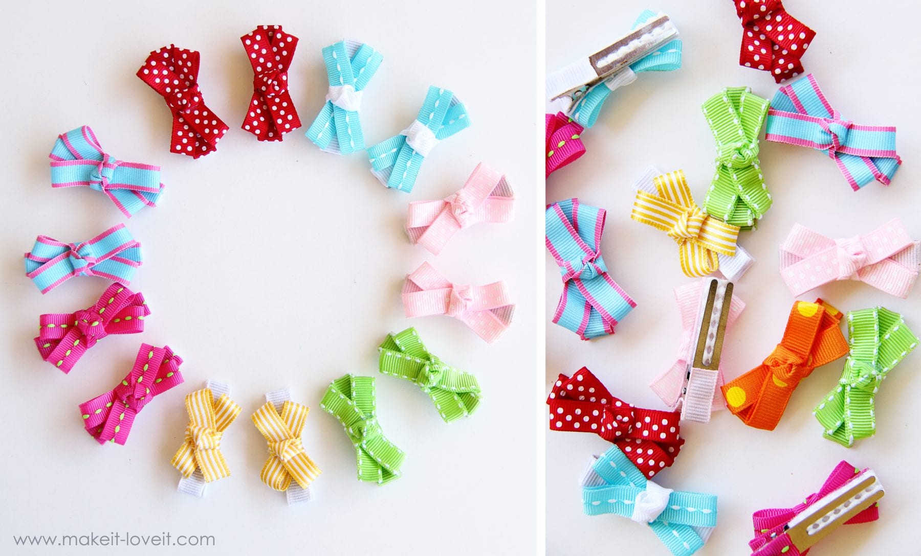 Handmade Baby Hair Clip Tutorial