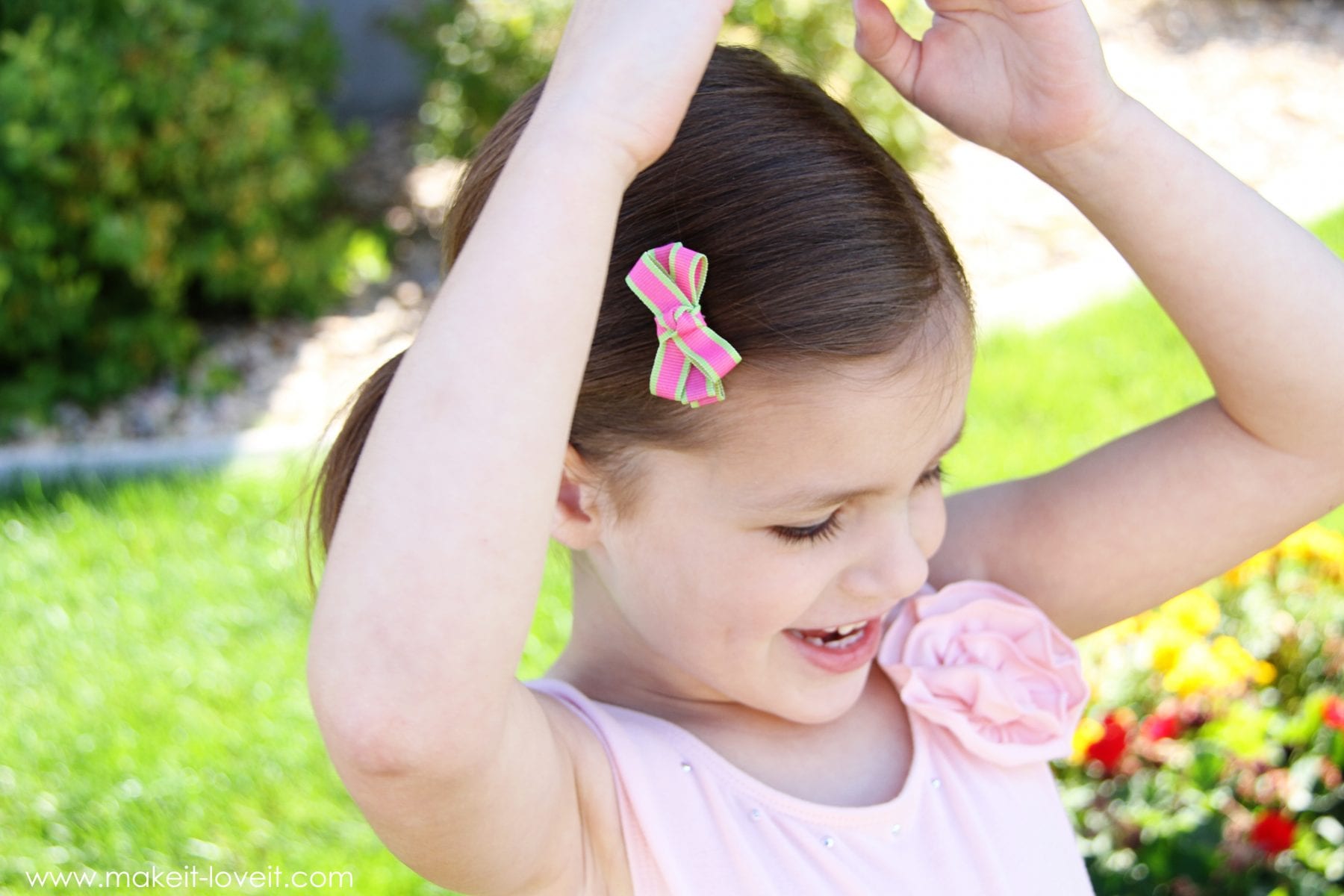 Handmade Baby Hair Clip Tutorial