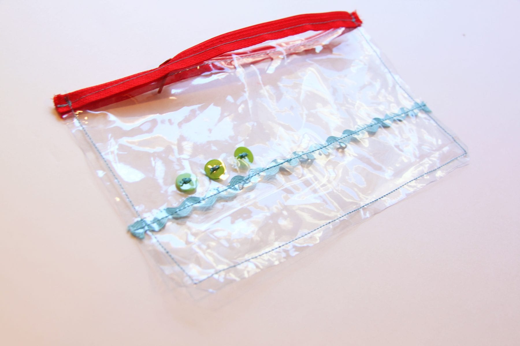 How to Make Clear Vinyl Zipper Bags