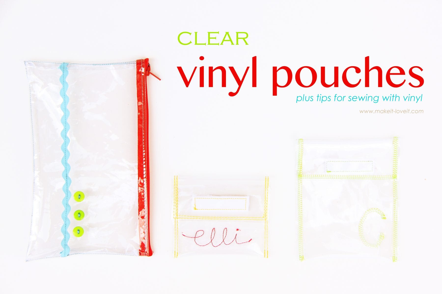 9 Tips for Sewing with Clear Vinyl –