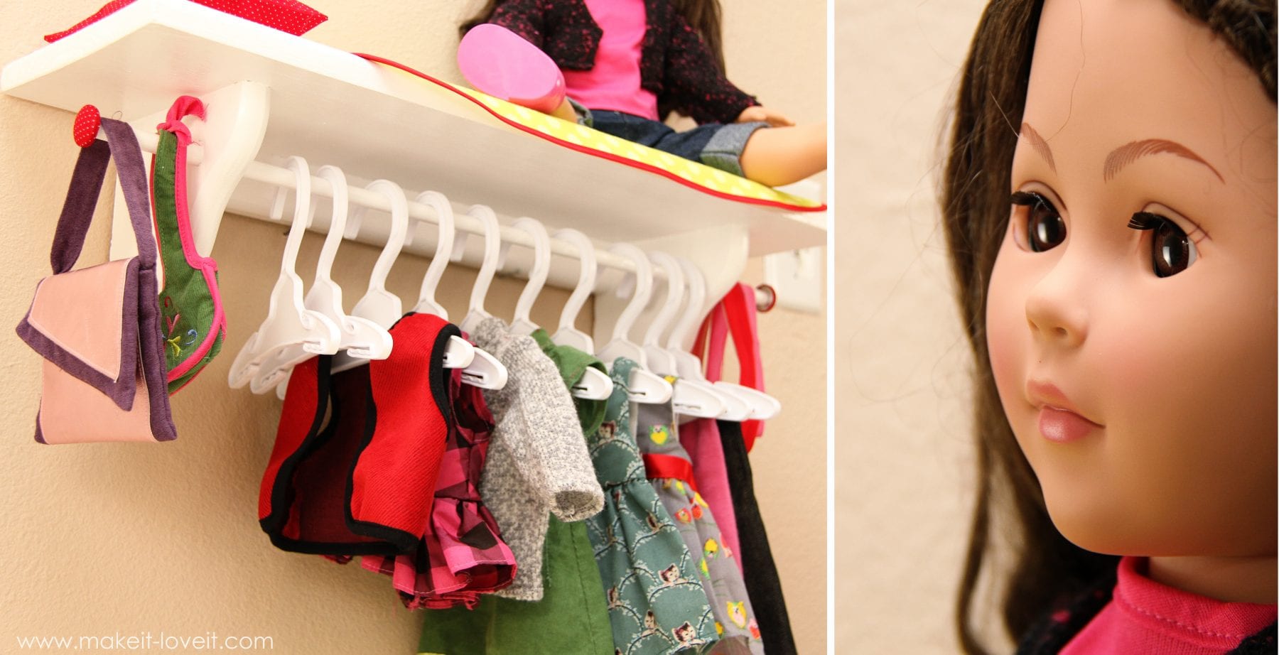 18 inch doll hot sale clothes hangers diy