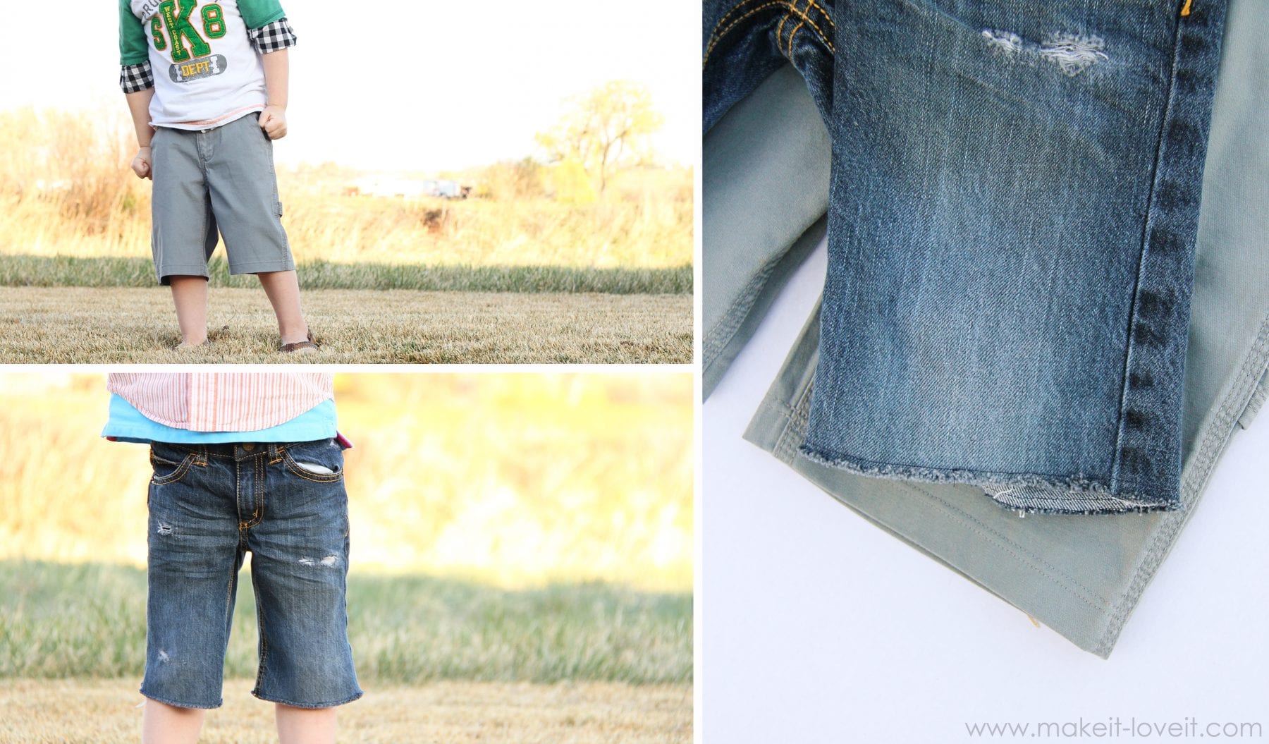 Turn Pants into Shorts - MADE EVERYDAY