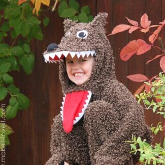 Halloween costumes 2012: the wolf (from ‘little red riding hood’)