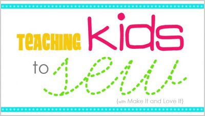 Teaching Kids to Sew, Part 4: Intro to the Sewing Machine | Make It ...