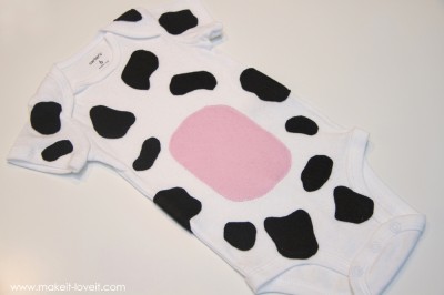 Baby Cow Costume...with an UDDER!! | Make It and Love It