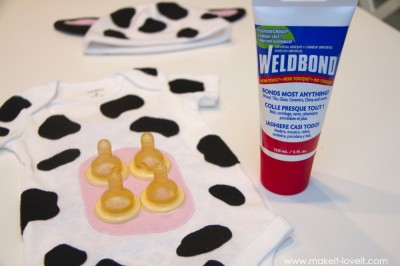 Baby Cow Costume...with an UDDER!! | Make It and Love It