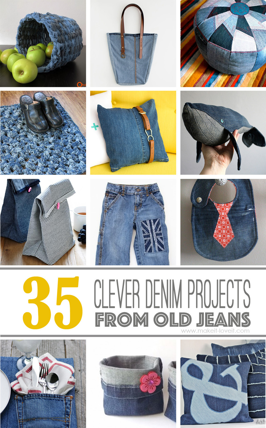 Old Jeans Reuse Ideas Revistaindustria