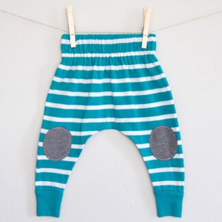 20-minute baby boho leggings (…from an old shirt)!!