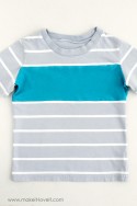 Isla | Color Block Stripe Shirt