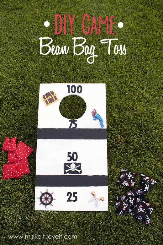 DIY Bean Bag Toss...fun for the whole family! | Make It &amp; Love It
