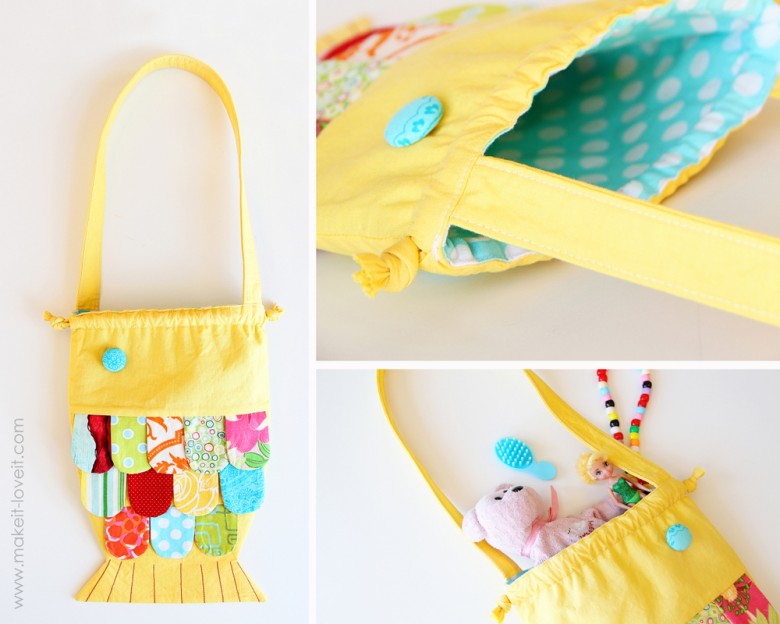 Fabric Fishy Purse