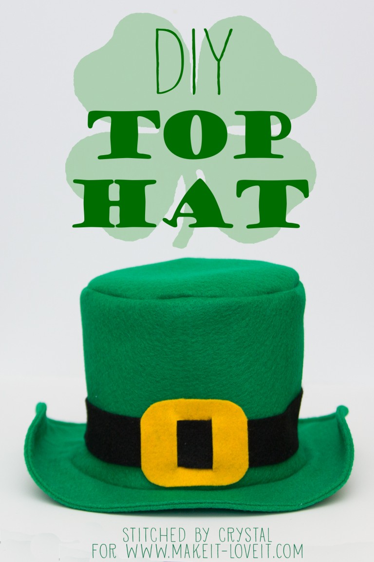 DIY Fabric Top Hat...with free pattern | Make It &amp; Love It
