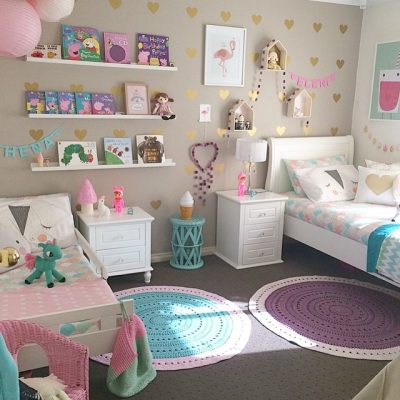 18 Shared Girl Bedroom Decorating Ideas | Make It & Love It