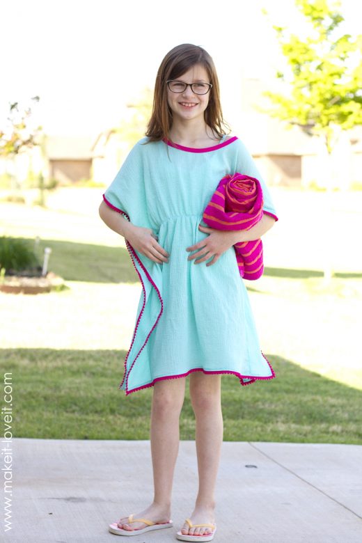 DIY Pom-Pom Swim Cover-Up | Make It & Love It