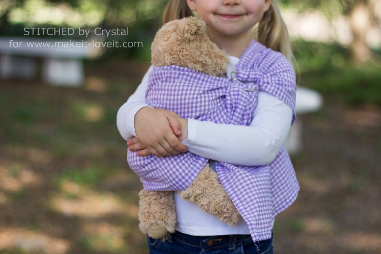 Doll Ring Sling Carrier Tutorial | Make It & Love It