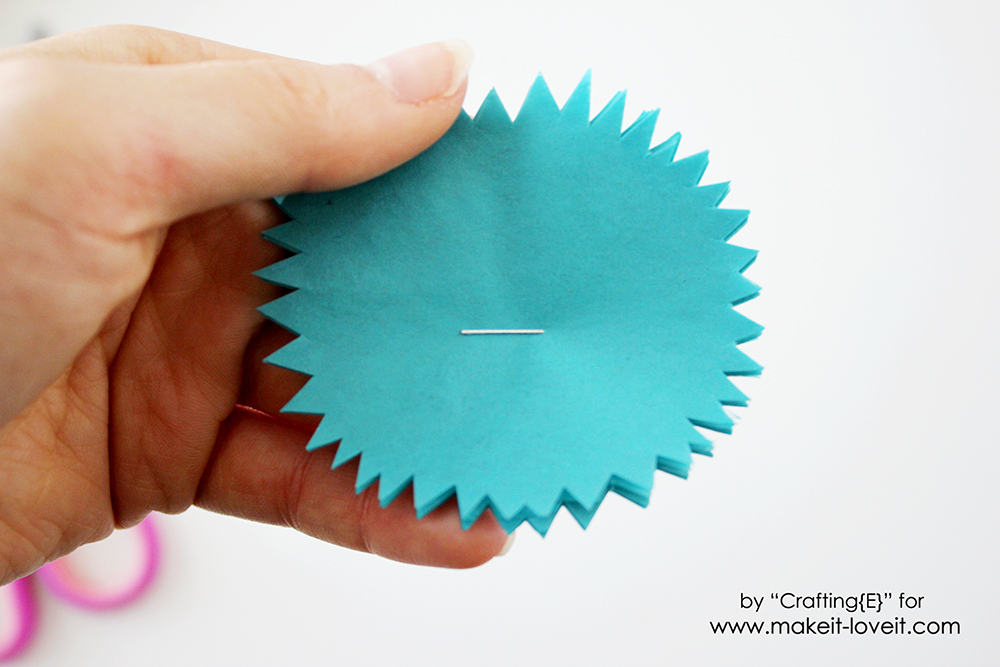 Tissue Paper Flower Letters | Make It & Love It