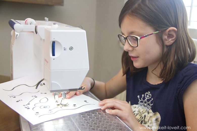 Teaching Kids to Sew, Part 4: Intro to the Sewing Machine | Make It ...