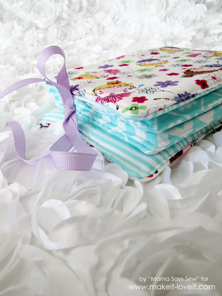 DIY Fabric Photo Album for Baby Make It & Love It