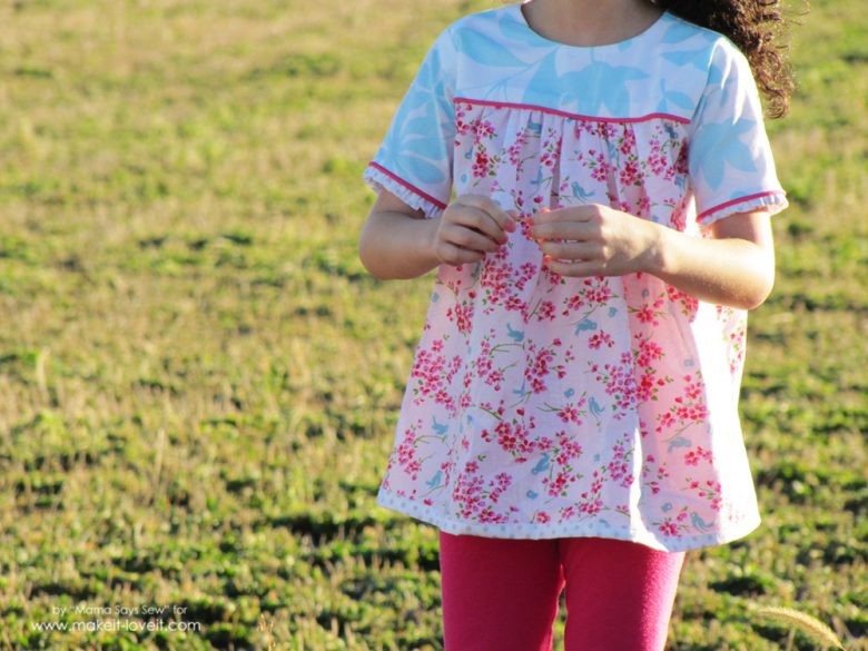 Sweet Child's Dress Tutorial (...pattern pieces included!) | Make It ...