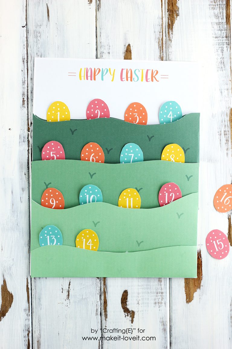 FREE Printable Easter Egg Hunt Countdown | Make It & Love It