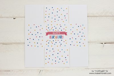 Free Printable Birthday Box Gift...quick and simple!! | Make It & Love It