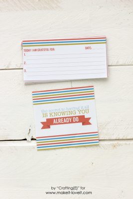Printable DIY Gratitude Jar | Make It &amp; Love It