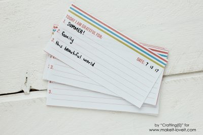 Printable DIY Gratitude Jar | Make It &amp; Love It