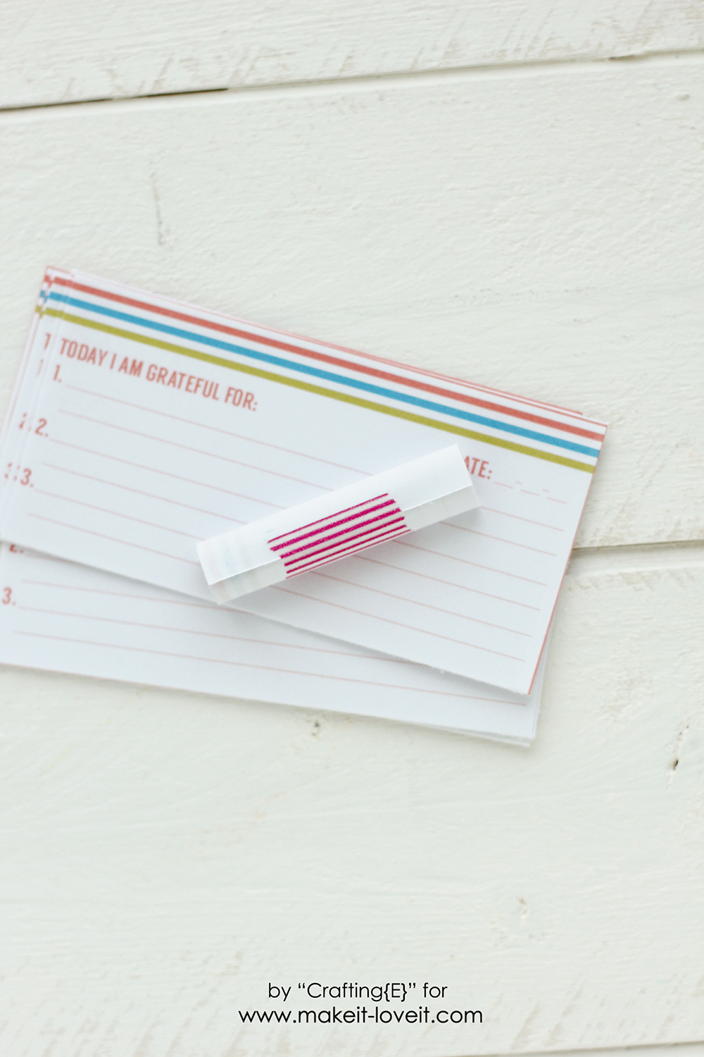 Printable DIY Gratitude Jar | Make It &amp; Love It