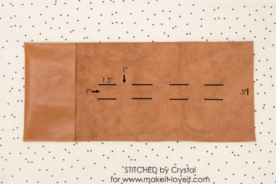 Make a Leather Travel Cord Roll...A Great Gift for Him! | Make It &amp; Love It