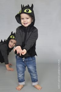 Make a “TOOTHLESS” Dragon Hoodie (...from an existing jacket!) | Make ...